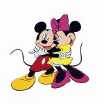 Disney Dekoracja ścienna Mickey i Minnie 2 SRMK-0016