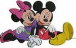 Disney Dekoracja ścienna Mickey i Minnie SRMK-0020