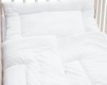 Fiki Miki Wypełnienie bawełniane białe 135/100cm kołdra + poduszka