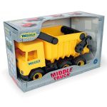 Wader Middle Truck wywrotka yellow w kartonie 32121
