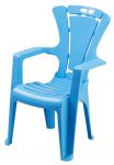TEGA Krzesełko antypoślizgowe EL-007 niebieskie