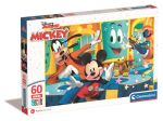 Clementoni puzzle 60 maxi SuperKolor Mickey 26473
