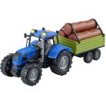 Dumel Agro pojazdy - Traktor z przyczepą 71011 niebieski