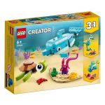 Lego CREATOR Klocki 31128 3w1 Delfin i żółw