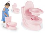 Wader Dolu Nocnik - Toaleta dla dzieci z dźwiękami DL7252 różowa